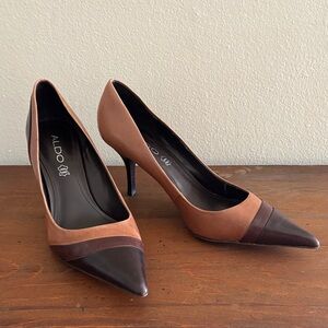 Aldo Brown Heels